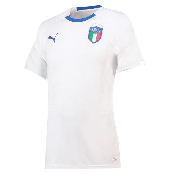 Camiseta Italia 2ª Mujer 2018 Blanco